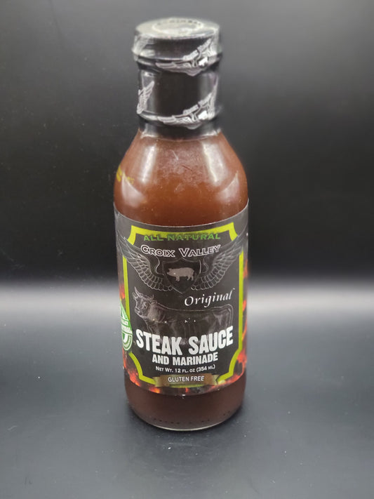 CROIX VALLEY STEAK SAUCE AND MARINADE