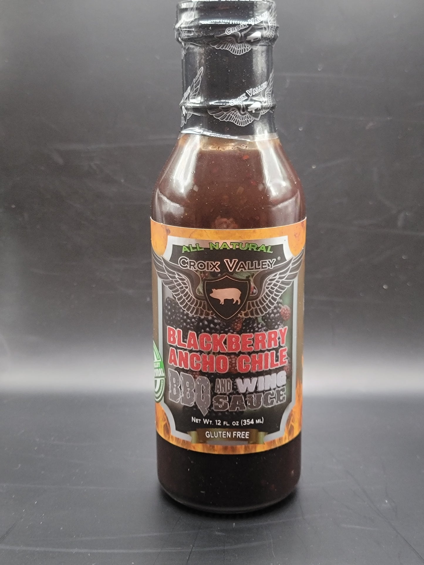 CROIX VALLEY BLACKBERRY ANCHO CHILE BBQ WING SAUCE