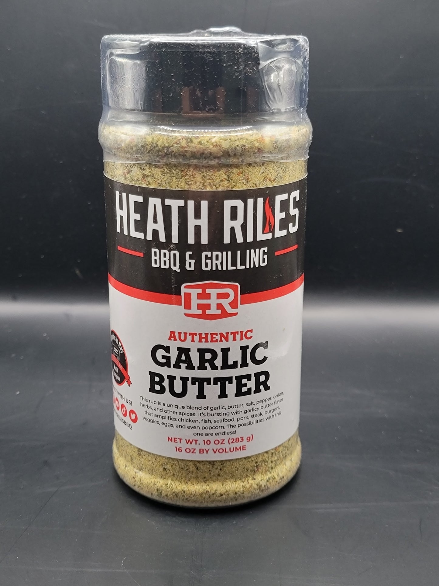 HEATH RILES - GARLIC BUTTER RUB SHAKER