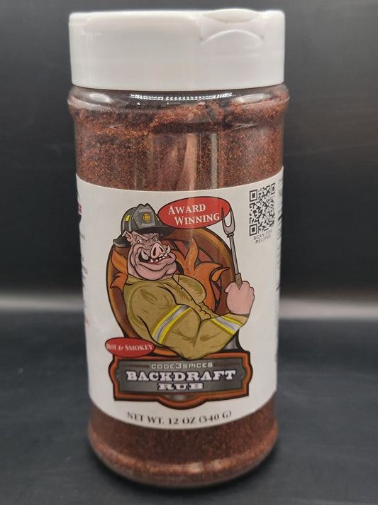 Code-3 Backdraft Rub – Hot & Smokey