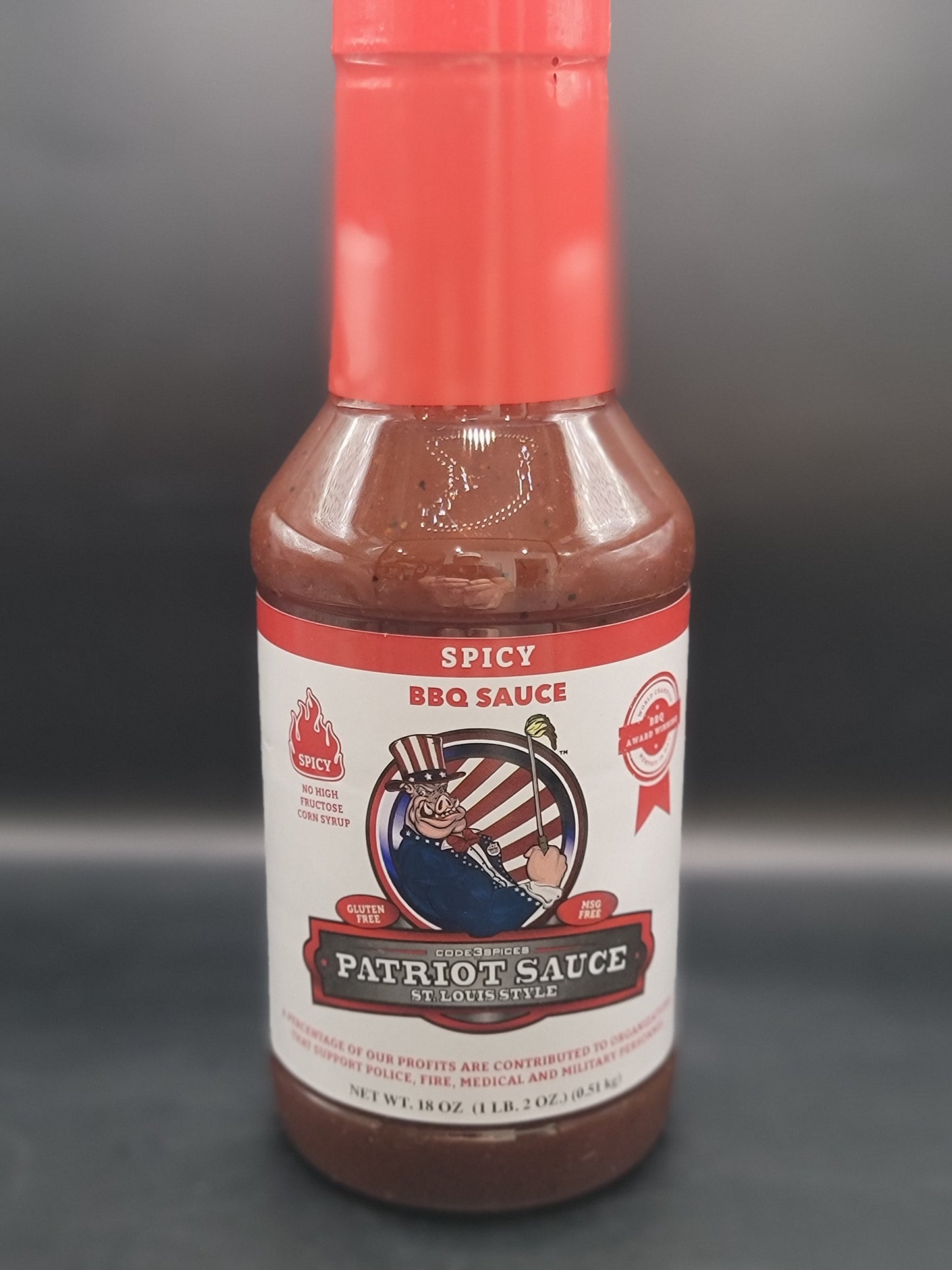 Code-3 AWARD WINNING PATRIOT SAUCE-SPICY