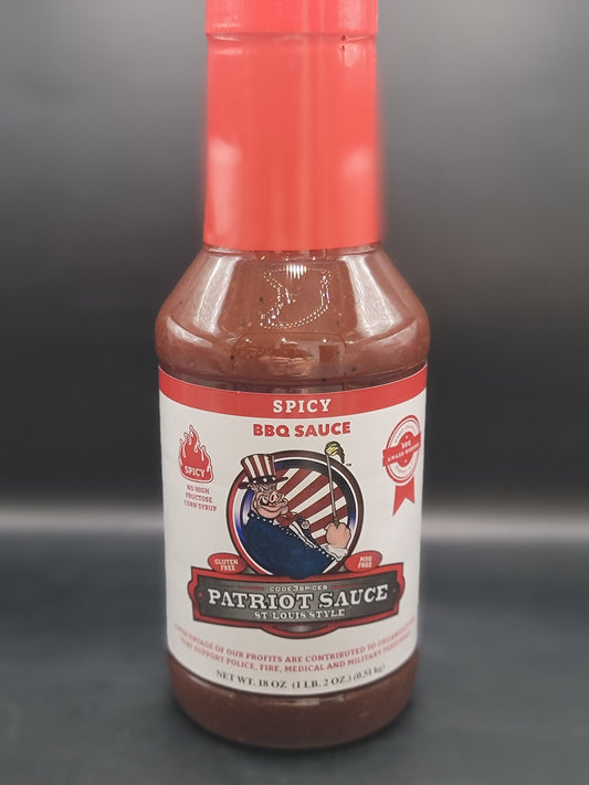 Code-3 AWARD WINNING PATRIOT SAUCE-SPICY