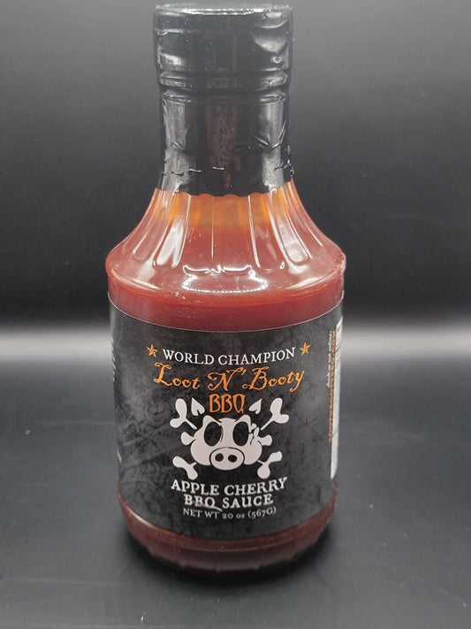 LOOT N BOOTY APPLE CHERRY BBQ SAUCE