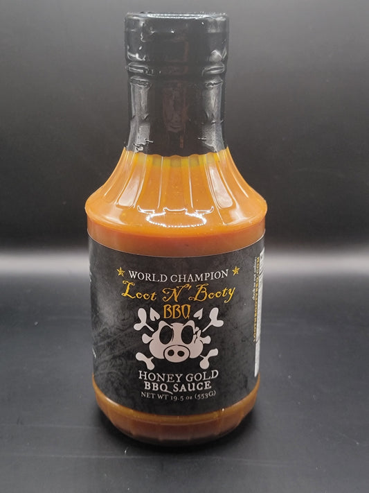 LOOT N BOOTY HONEY GOLD BBQ SAUCE