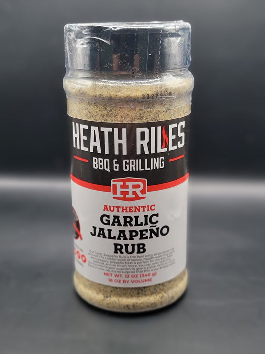 HEATH RILES - GARLIC JALAPEÑO RUB SHAKER