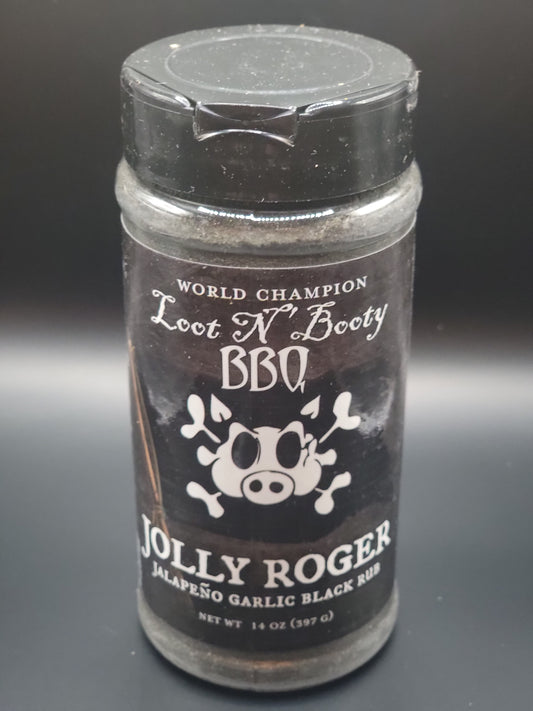 Loot N' Booty Jolly Roger - Jalapeño Garlic Black Rub